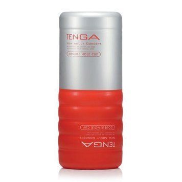 Мастурбатор Tenga Double Hole Cup двосторонній з двома незалежними каналами. Feromon 1259133069 фото