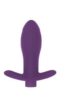 Анальна пробка з вібрацією MAI Attraction Toys №87 Purple, що перезаряджається, довжина 11см, діаметр 3,5см Feromon 1482170341 фото