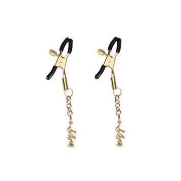 Зажимы для сосков Liebe Seele Rose Pendant Nipple Clamps Gold 2504455284 фото