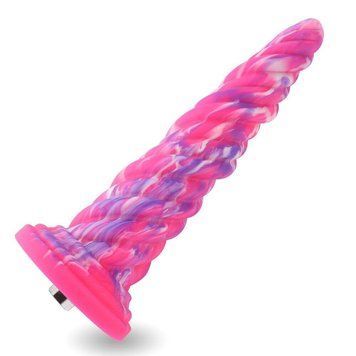 Hismith 10.12" Silicone Dildo rose Monster Dildo Series Feromon 1655638806 фото