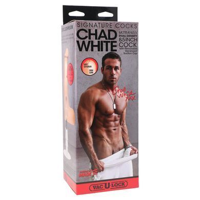Фалоїмітатор Doc Johnson Signature Cocks &mdash; Chad White 8.5 inch ULTRASKYN 1632633490 фото