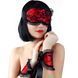 Мереживна маска на очі з наручниками Mask and Handcuffs Feromon 1538389574 фото 1