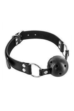 Повітропроникний кляп Fetish Tentation Rigid Gag Ball Feromon 1259279702 фото