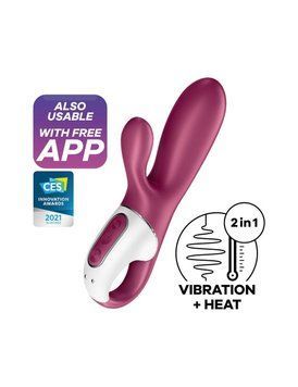 Смарт вибратор кролик с подогревом Satisfyer Hot Bunny 1628000584 фото