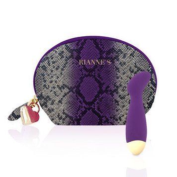 Вибратор для точки G Rianne S: Boa Mini Purple, 10 режимов работы, медицинский силикон Feromon 1302963583 фото