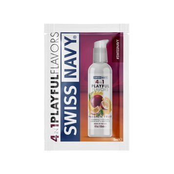 Пробник Swiss Navy 4 in 1 Wild Passion Fruit 5 мл 2454055286 фото