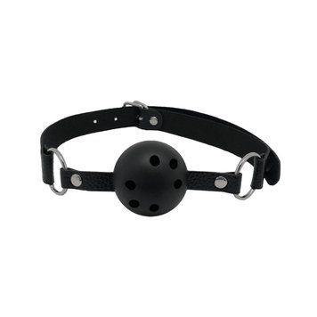 Воздухопроницаемый кляп Alive Discretion Black 1628000181 фото
