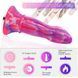Фаллоимитатор для секс-машин Hismith 10.3&Prime; Silicone Monster Dildo Series, KlicLok и присоска 1655638807 фото 4