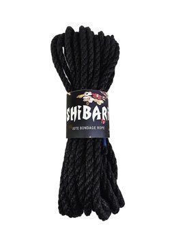 Джутовая веревка для Шибари Feral Feelings Shibari Rope, 8 м черная 1314829151 фото