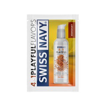 Пробник Swiss Navy 4 in 1 Salted Caramel Delight 5 мл 2454055287 фото