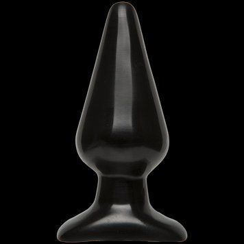 Анальний затор Doc Johnson Smooth Classic Large - Black, макс.діаметр 5,7см Feromon 1259135430 фото