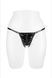Трусики-стрінги з доступом Fashion Secret ANGELA Black Feromon 1259133909 фото 1