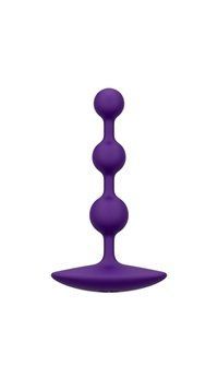 Анальные бусы Romp Amp Dark Purple, силикон, макс. диаметр 2,6 см 2022218630 фото