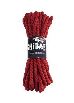 Хлопковая веревка для Шибари Feral Feelings Shibari Rope, 8 м красная 1314829152 фото