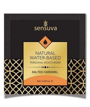 Пробник Sensuva - Natural Water-Based Salted Caramel (6 мл) 1259135702 фото