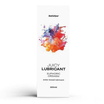Лубрикант на водной основе Satisfyer Juicy Lubricant Euphoric Orgasm water based 300 мл 2768132222 фото