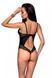 Боди из эко-кожи и кружева Passion LOONA BODY L/XL, black 1543861700 фото 2