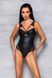 Боди из эко-кожи и кружева Passion LOONA BODY L/XL, black 1543861700 фото 3
