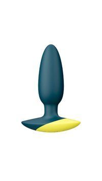 Анальная вибропробка Romp Bass Dark Green, силикон, перезаряжаемая, макс. диаметр 3 см 2022218631 фото