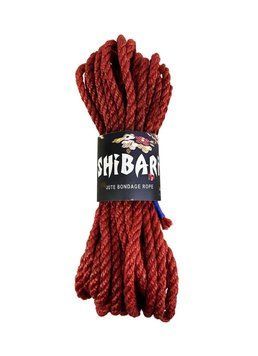 Джутовая веревка для Шибари Feral Feelings Shibari Rope, 8 м красная 1314829153 фото