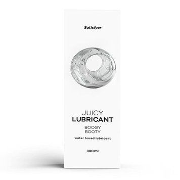 Анальный лубрикант на водной основе Satisfyer Juicy Lubricant Boogy Booty 300 мл (SX2717) 2768132223 фото