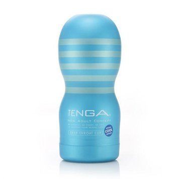 Мастурбатор Tenga Deep Throat Cup Cool Edition з мастилом, що охолоджує (глибока ковтка) Feromon 1259133074 фото