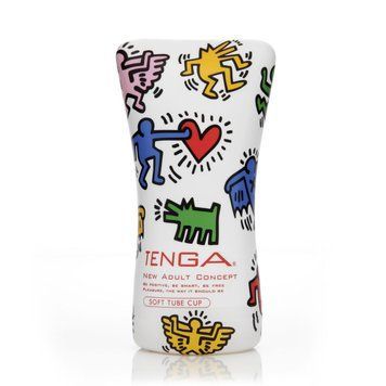 Мастурбатор Tenga Keith Haring Soft Case Cup (мягкая подушечка) сдавливаемый 1259138037 фото