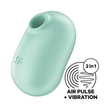 Вакуумний стимулятор Satisfyer Pro To Go 2 Mint 1830987324 фото