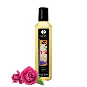 Масажна олія Shunga Aphrodisia - Roses (250 мл) натуральна зволожуюча ( SO2869 ) Feromon 1259134477 фото