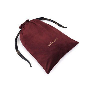 Бархатный мешочек для хранения игрушек Liebe Seele Wine Red Large Storage Bag Oblong, 34х45 см 2091939405 фото