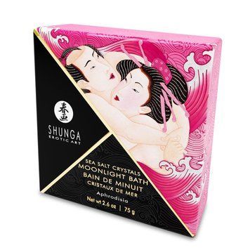 Сіль для ванни Shunga Moonlight Bath - Aphrodisia (75 мл), сіль Мертвого моря, аромамасла Feromon 1259137240 фото