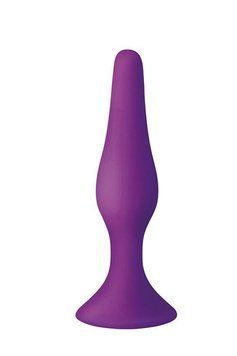 Анальна пробка на присосці MAI Attraction Toys №33 Purple, довжина 11,5 см, діаметр 3см Feromon 1482170346 фото