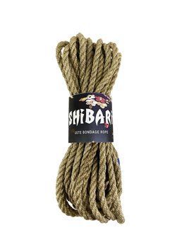 Джутовая веревка для Шибари Feral Feelings Shibari Rope, 8 м серая 1314829154 фото