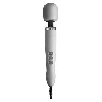Вібромасажер DOXY Original White, дуже потужний, живлення 220В, пульсуючі вібрації Feromon 1259136285 фото