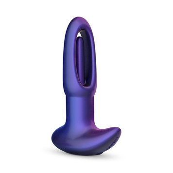 Анальная пробка с виброязычком Hueman - Voyager Butt Plug With Tapping 3001360655 фото
