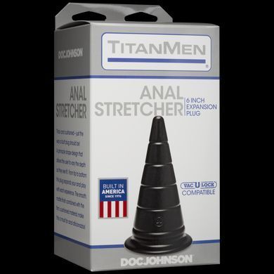 Анальний стимулятор Doc Johnson TitanMen - Anal Stretcher 6 Inch Plug, діаметр 6,6 см Feromon 1259135755 фото