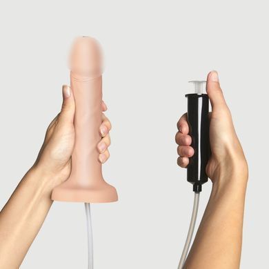 Кончающий фаллоимитатор Strap-On-Me Squirting Cum Dildo Realistic Flash, диам. 3,9 см, силикон 2054454247 фото