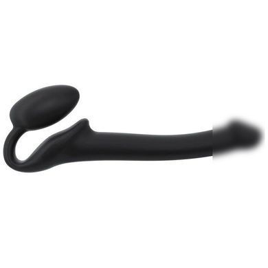 Безремневий страпон Strap-On-Me Black L, повністю регульований, діаметр 3,7см Feromon 1259127269 фото
