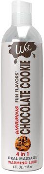 Распродажа!!! Согревающий лубрикант Wet Warming Chocolate Cookie 4in1, 118мл (срок 30.09.2026) 2947103513 фото