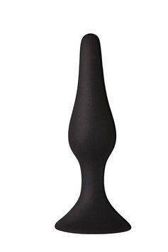 Анальна пробка на присосці MAI Attraction Toys №33 Black, довжина 11,5 см, діаметр 3см Feromon 1482170347 фото