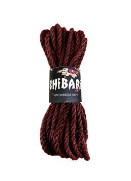 Джутовая веревка для Шибари Feral Feelings Shibari Rope, 8 м коричневая 2664022153 фото