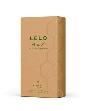 Презервативы LELO HEX Condoms Organic 12 Pack, тонкие и суперпрочные (мятая упаковка!!!) 2831313078 фото