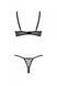 Эротический комплект Passion MARINA SET WITH OPEN BRA, L/XL, beige, открытые чашки 2150361795 фото 4