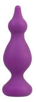 Анальний затор Adrien Lastic Amuse Medium Purple (M) з двома переходами, макс. діаметр 3,6см Feromon 1259135385 фото