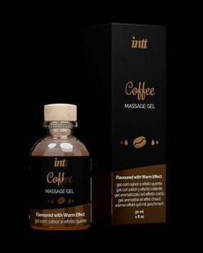 Массажный гель для интимных зон Intt Coffee (30 мл) разогревающий 1259133569 фото