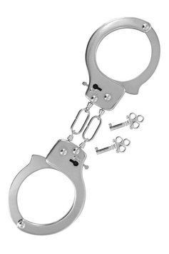 Наручники Fetish Tentation Soft adjustable etal wrist cuffs Стальной One Size ( SX1093 ) 2390349878 фото