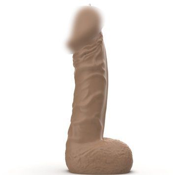 Свеча в виде члена Чистий Кайф MEDIUM Brown 2644773320 фото