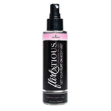 Спрей-міст для тіла з феромонами Sensuva Flirtatious Vanilla, Sugar & Sweet Pea (125 мл) Feromon 1470312752 фото
