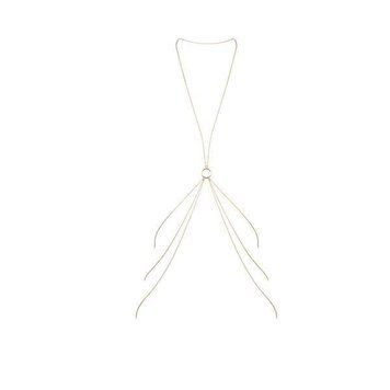 Цепочка для тела Bijoux Indiscrets Magnifique 8 Body Chain - Gold, украшение для тела 1259123303 фото