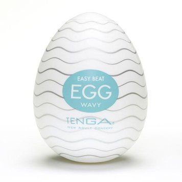 Мастурбатор яйце Tenga Egg Wavy (Хвилястий) Feromon 1259133025 фото
